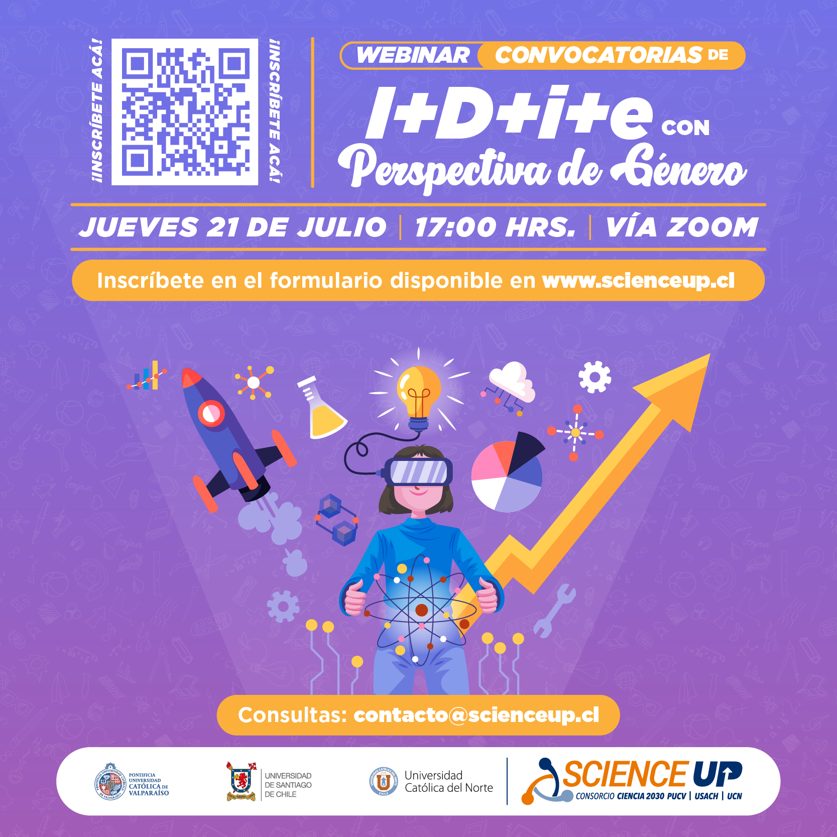Convocatorias de I+D+i+e con perspectiva de género