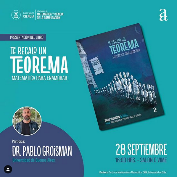 Presentación del libro: “te regalo un teorema”