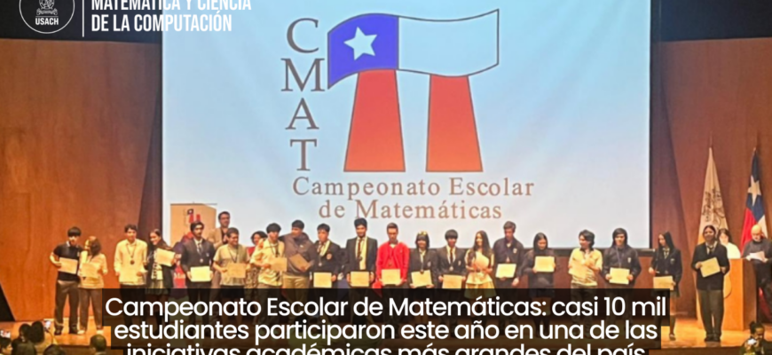 Campeonato Escolar de Matemáticas: casi 10 mil estudiantes participaron este año en una de las iniciativas académicas más grandes del país