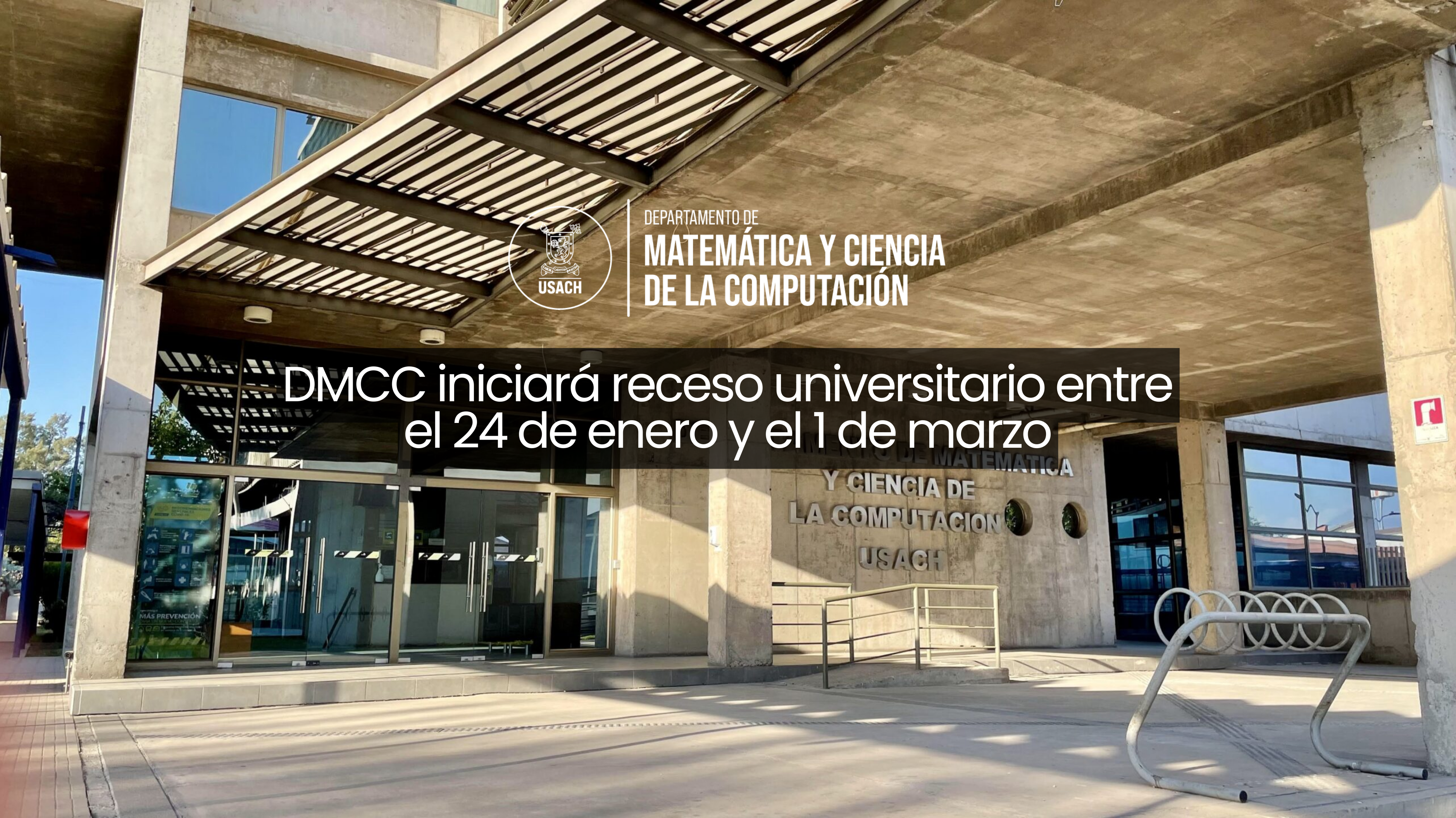 DMCC iniciará receso universitario entre el 24 de enero y el 1 de marzo