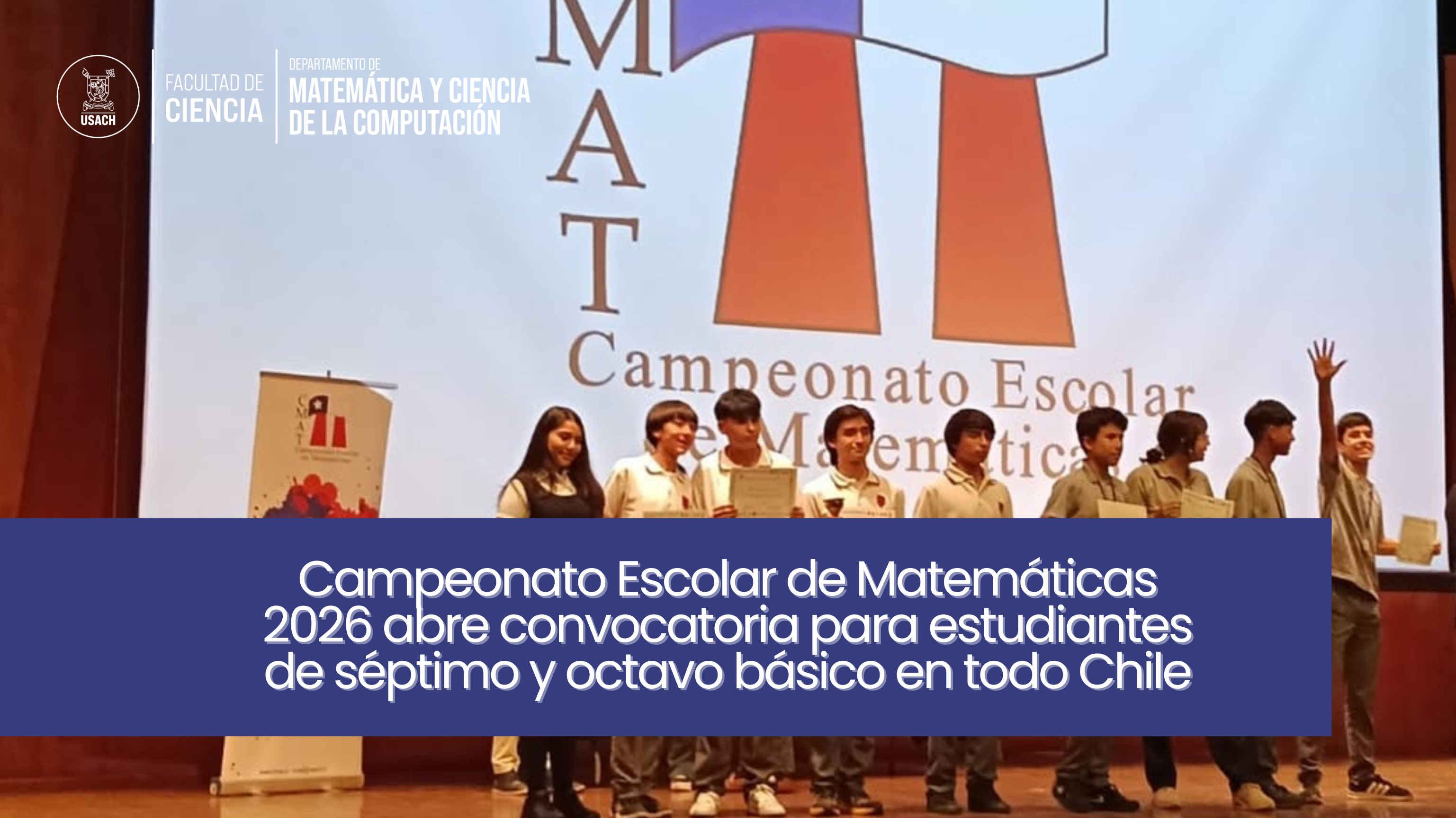 Campeonato Escolar de Matemáticas 2026 abre convocatoria para estudiantes de séptimo y octavo básico en todo Chile