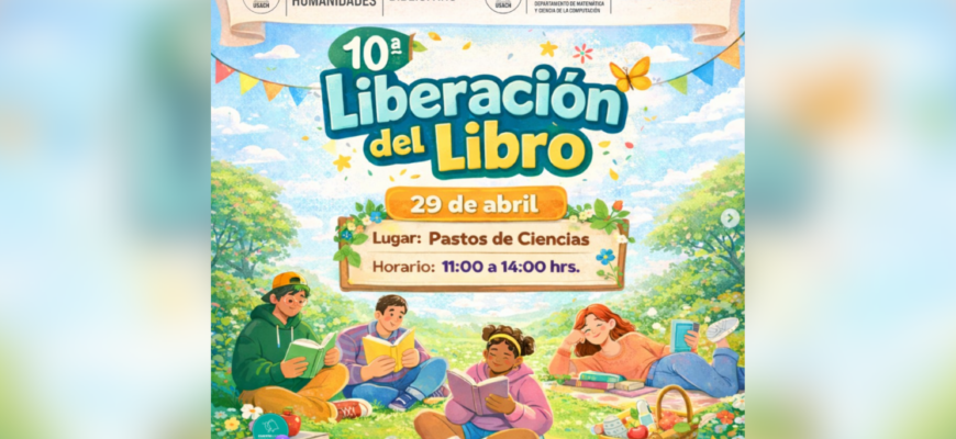 Campaña de donación impulsa la 10ª Liberación de Libros en la Usach y busca ampliar el acceso a la lectura