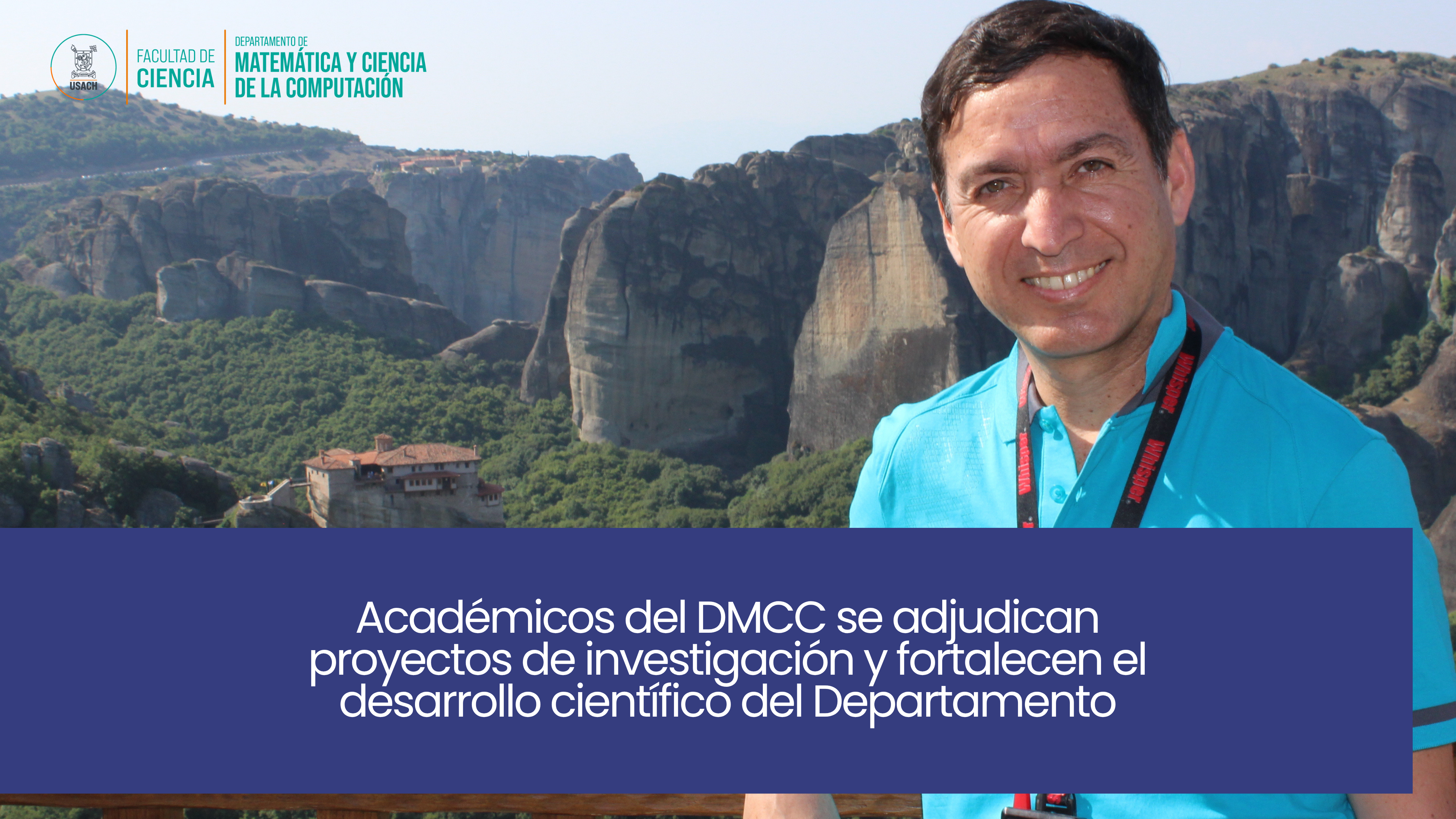 Académicos del DMCC se adjudican proyectos de investigación y fortalecen el desarrollo científico del Departamento