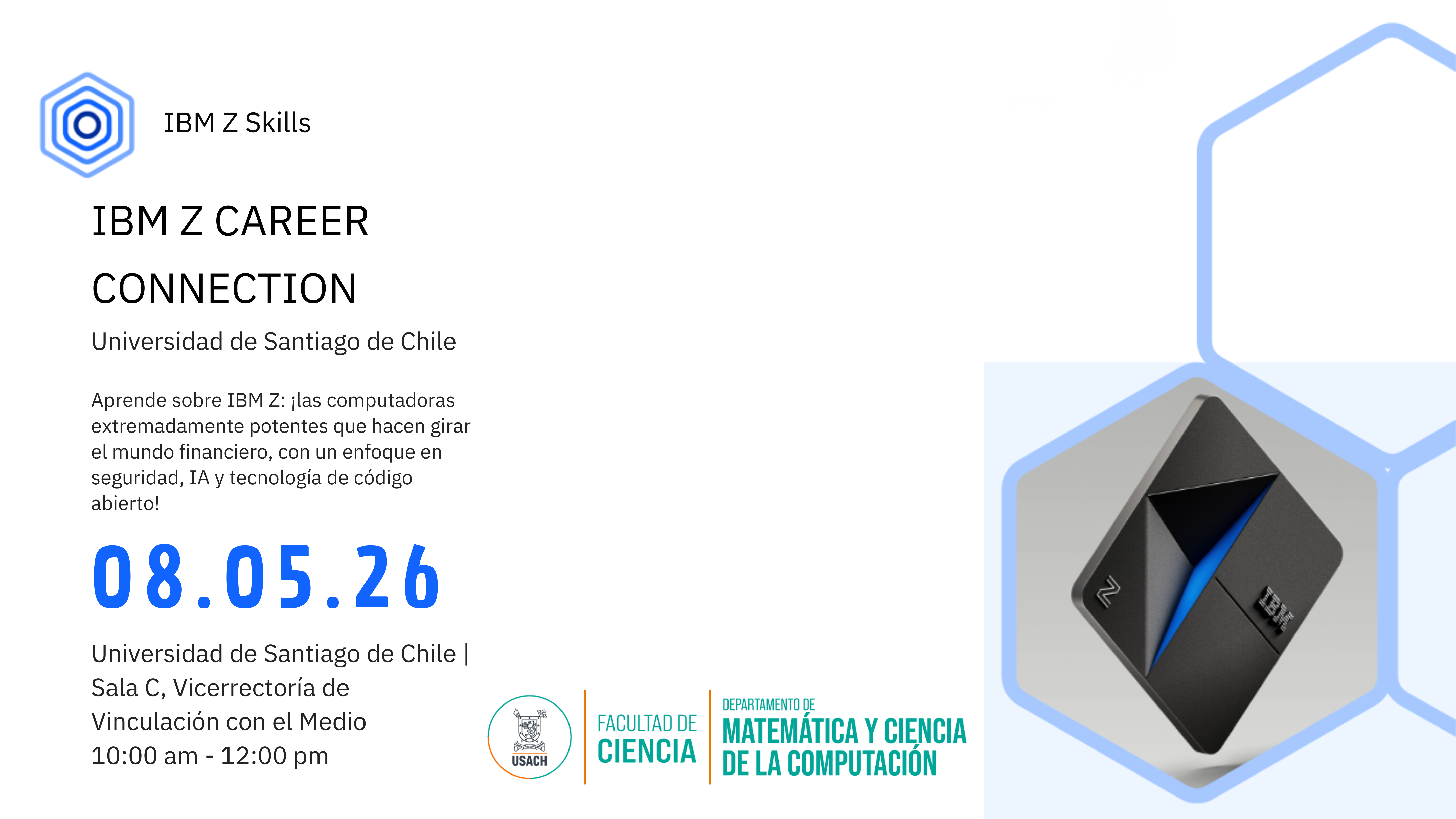 Charla sobre tecnología Mainframe abre nuevas oportunidades laborales para estudiantes universitarios