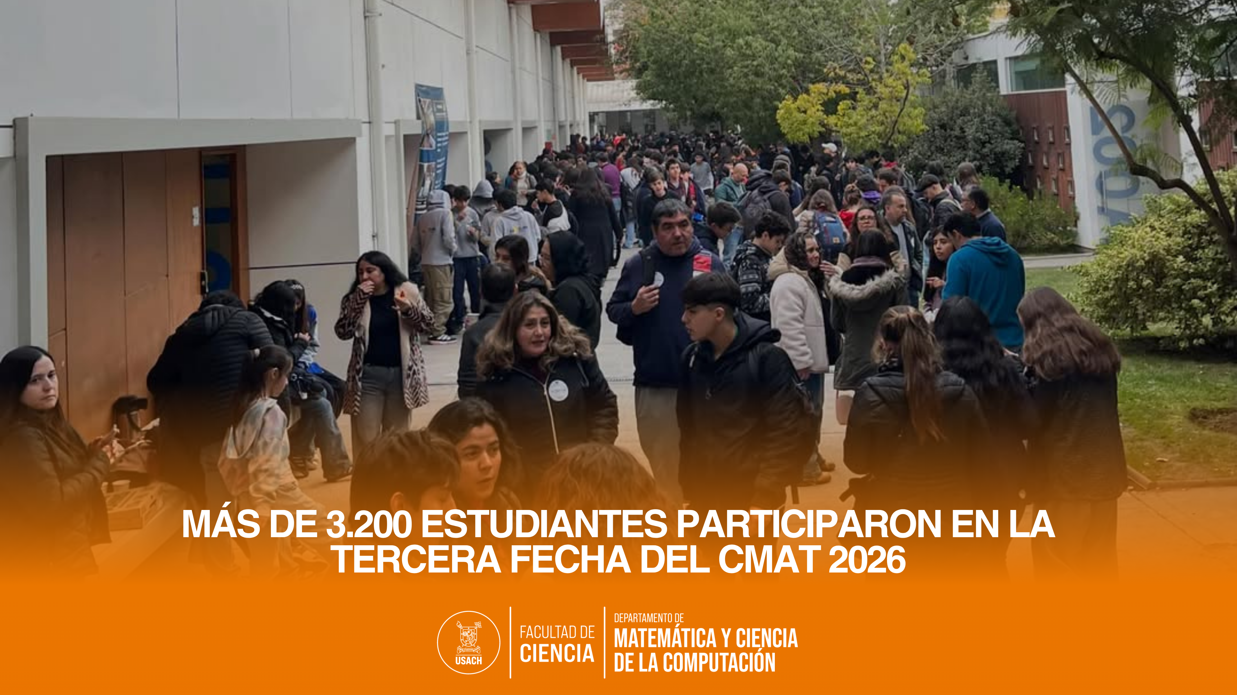 Más de 3.200 estudiantes participaron en la tercera fecha del CMAT 2026