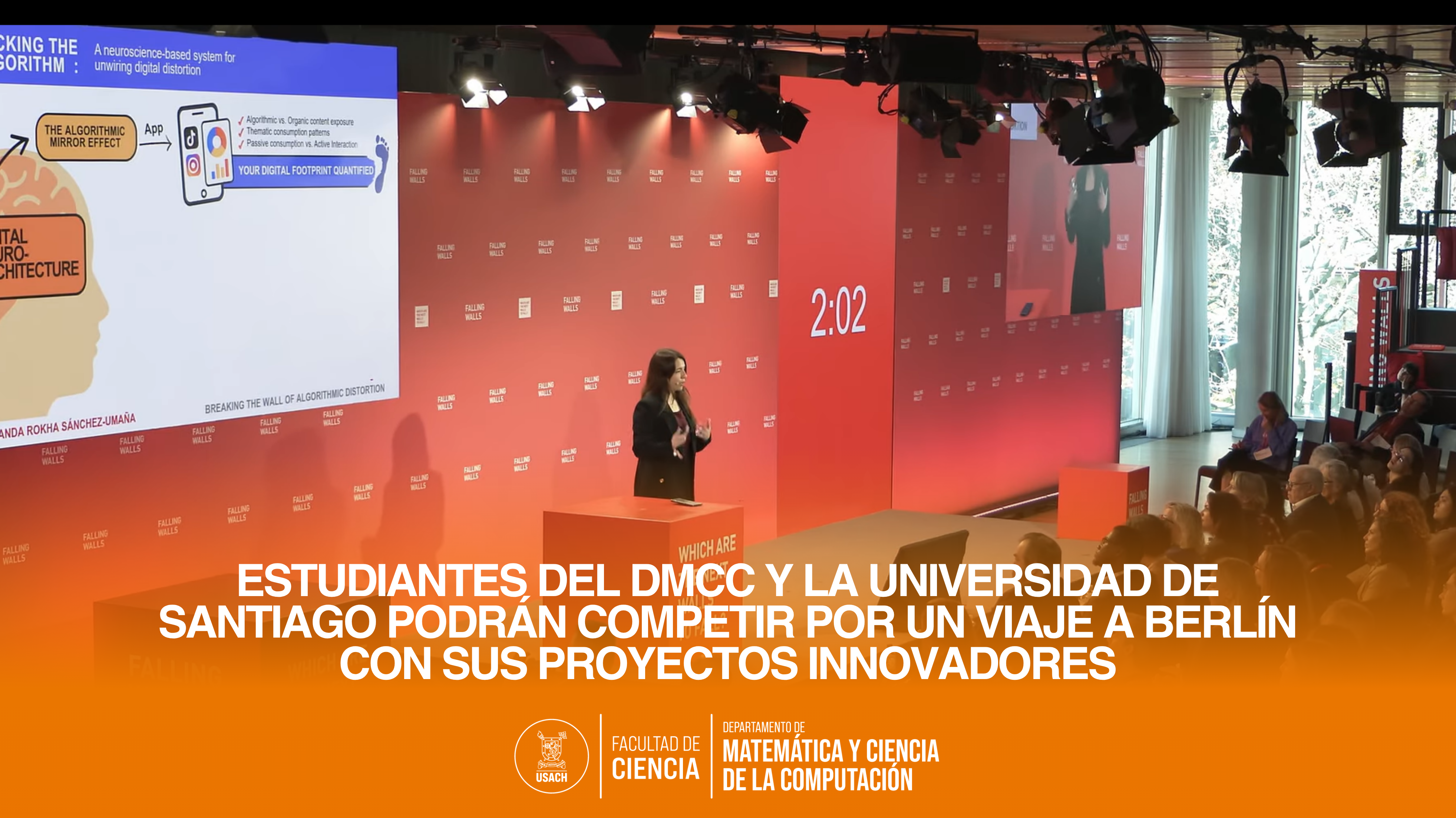 Estudiantes del DMCC y la Universidad de Santiago podrán competir por un viaje a Berlín con sus proyectos innovadores