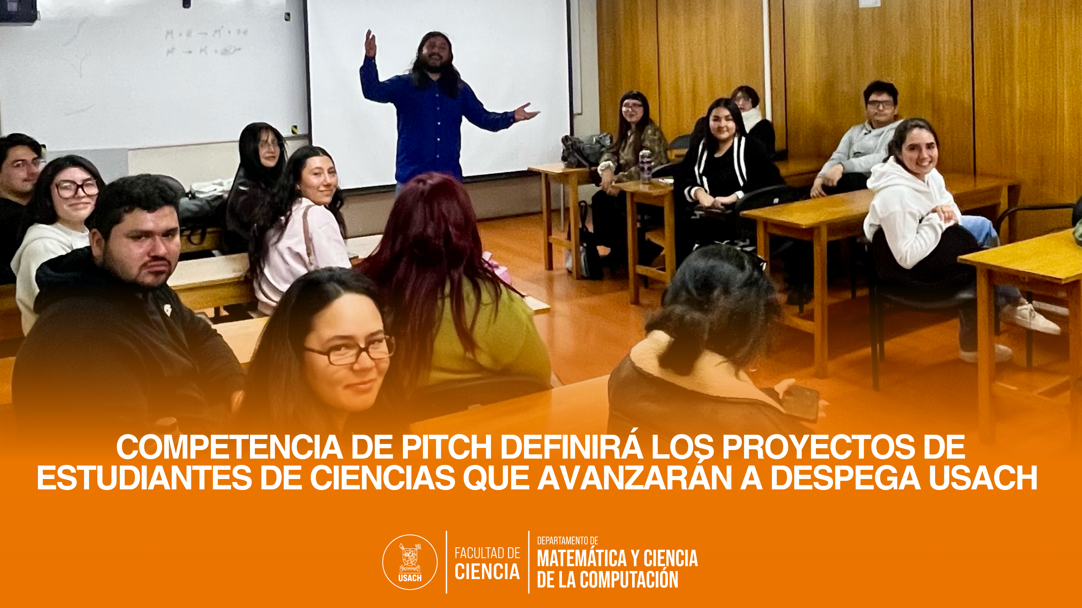 Competencia de pitch definirá los proyectos de estudiantes de ciencias que avanzarán a Despega Usach